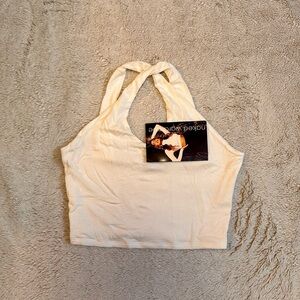 Naked Wardrobe Cream Tank Top